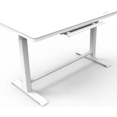 Nordic Gaming Omni Flex Desk - White, 1200x600mm