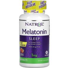 Natrol Melatonin Fast Dissolve Strawberry 1mg 90