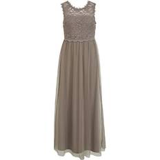 Lange kjoler - Pink - Stretch Vila Vilynnea Maxi Dress
