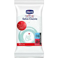 Chicco Hvid Pleje & Badning Chicco Baby Protection Salivetting/Wipes 16 pcs