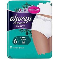 Always Inkontinensbeskyttelser Always Discreet Underwear Incontinence Pants Women Plus