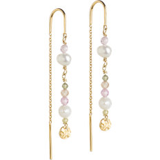 Guld Smykker ENAMEL Copenhagen Sofia Earring - Gold/Pearls