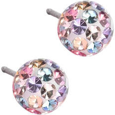 Blomdahl Ball Light Fantasy Earrings - Silver/Multicolour