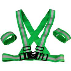 Sele Nordic Grip Kids' Reflective Cross Belt Incl. 2 Band Green OneSize
