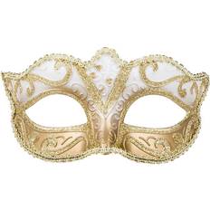 Damer - Guld Masker Boland Øjenmaske Venedig