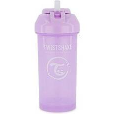 Twistshake Drikkedunke Twistshake Kop med sugerør Pastel lilla (360 ml)