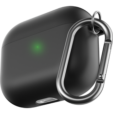 Cases & covers til høretelefoner Tilbehør til høretelefoner keybudz PodSkinz HybridShell Keychain (AirPods 3) Svart