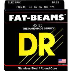 DR Strenge DR Strings FB5-45 Fat-Beam 5-strenget bas-strenge, 045-125