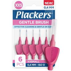 Plackers Tandbørster Plackers Gentle Brush 0,4 mm, 6