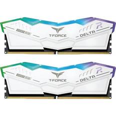 16 GB - 32 GB - 5600 MHz - DDR5 RAM TeamGroup T-Force Delta RGB White DDR5 5600MHz 2x16GB (FF4D532G5600HC32DC01)