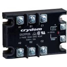 Crydom Halvlederrelæ A53TP25D 25 A Koblingsspænding (max. 530 V/AC Vekslende ved nulspænding 1 stk
