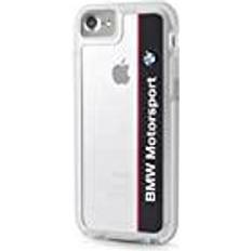 BMW Blå Mobiletuier BMW Etui hardcase BMHCP7SPVNA iPhone 7 /8/SE 2020 SE 2022 transparent navy SHOCKPROOF