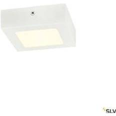 SLV Senser 12, væg-/loftlampe, firkant, 8,5W Loftplafond