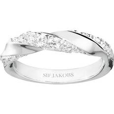 Sif Jakobs Smykker Sif Jakobs Ferara Ring - Silver/Transparent