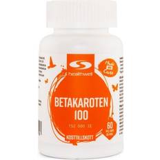 Healthwell Vitaminer & Mineraler Healthwell Beta Carotene 100 60 stk
