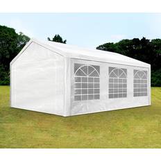 Toolport Marquee 4x6m PE 180g/m² white waterproof Party