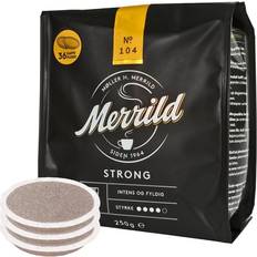 Merrild Kaffekapsler Merrild Strong Senseo 250g