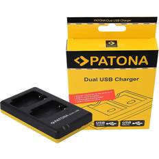 Patona Dobbeltoplader til to batterier Sony NP-BX1