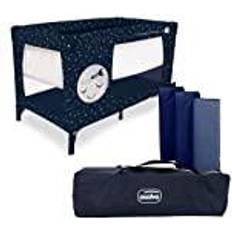 Asalvo Travel Cot Smooth with Insert, Moon