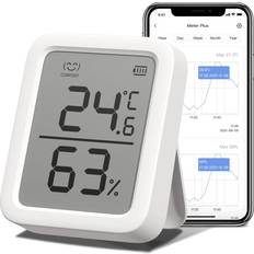 Digitalt - Indendørstemperaturer Termometre, Hygrometre & Barometre SwitchBot Meter Plus