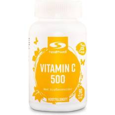 Healthwell Vitamin C 500, 90 kapsler 90 stk