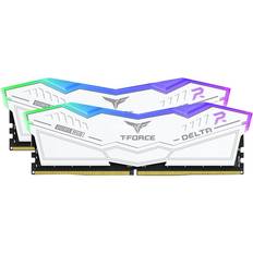 32 GB - 5600 MHz - DDR5 RAM TeamGroup T-Force DELTA RGB White DDR5 5600MHz ECC 2x16GB (FF4D532G5600HC36BDC01)