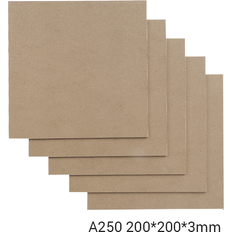 MDF plader Snapmaker MDF Sheet-A250 200x200x1,5mm 5-pack