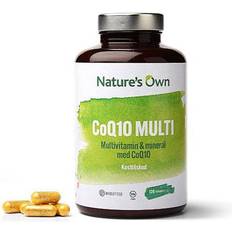 Natures Own Coq10 Multi Whole Food 120 stk