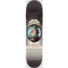 Toy Machine Skateboard Deck Alex Crusher Pro (Brain Stealers) Sølv/Grøn/Blå 8.25"
