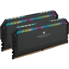 5600 MHz - 64 GB - Belysning - DDR5 RAM Corsair Dominator Platinum RGB Black DDR5 5600MHz 2x32GB (CMT64GX5M2B5600C40)