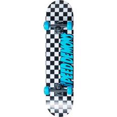 Komplette skateboards Speed Demons Skateboard 7.75'' Checkers Komplet Blå OneSize Demons Skateboard
