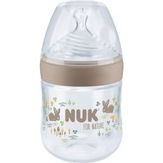 Nuk Sutteflasker & Service Nuk Nature Bottle Silicon 150ml Creme