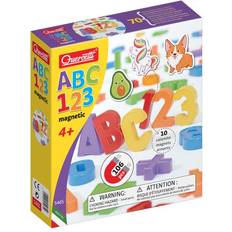 Quercetti Kreativitet & Hobby Quercetti ABC 123 Magnetic Letters + Numbers 106pcs