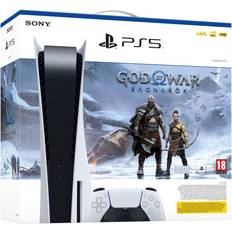 PlayStation 5 Spillekonsoller Sony PlayStation 5 God of War: Ragnarok Bundle - White