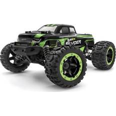 Fjernstyret legetøj BlackZon Slyder Monster 1:16 2.4GHz RTR 4WD LED Vandtæt Grøn