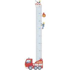 Goki Stjerne Børneværelse Goki Fire Brigade Measuring Stick