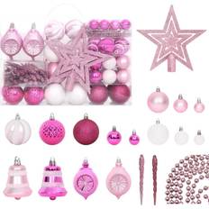 VidaXL Pink Dekorationer vidaXL Balls Juletræspynt 108stk