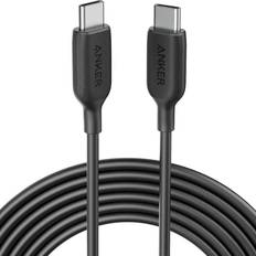 Nikkel - USB C-USB C - USB-kabel Kabler Anker PowerLine III USB-C- USB-C 2.0 1.8m