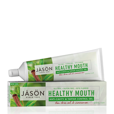 Jason Tandpastaer Jason Healthy Mouth Anti-Cavity & Tartar Control Gel Tea Tree Oil & Cinnamon 170g