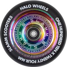 Slamm Halo Deep Dish Neochrome Hjul Til Løbehjul Neochrome One size Unisex Adult, Kids, Newborn, Toddler, Infant