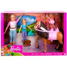 Mattel Barbie Sisters with Horse GXD65