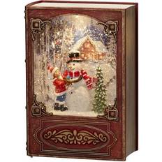 Konstsmide Dekorationer Konstsmide Water-Filled Red Book Snowman Julepynt