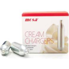 Mosa Hvid Køkkentilbehør Mosa Cream Siphon Cartridge 10pcs Sifon
