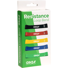 Gul Trænings- & Elastikbånd ASG Resistance Loop Band Set 5-pack