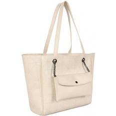 Laura Ashley Women's Handbag RELIEF-QUILTED-CREAM Cream (30 x 30 x 10 cm)