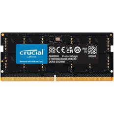 5600 MHz - SO-DIMM DDR5 RAM Crucial SO-DIMM DDR5 5600MHz 16GB (CT16G56C46S5)