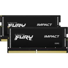 5600 MHz - SO-DIMM DDR5 RAM Kingston FURY Impact SO-DIMM DDR5 5600MHz 2x32GB (KF556S40IBK2-64)