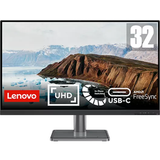 31-32 " - 3840x2160 (4K) - IPS/PLS Skærme Lenovo L32p-30