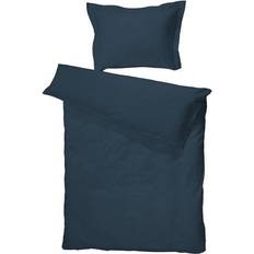 Turiform sengetøj 100x140 - Ensfarvet blåt sengetøj