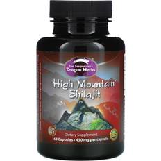 Shilajit Dragon Herbs High Mountain Shilajit 450mg 60 stk